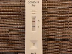 Covid-19 Antigen Home Test result positive